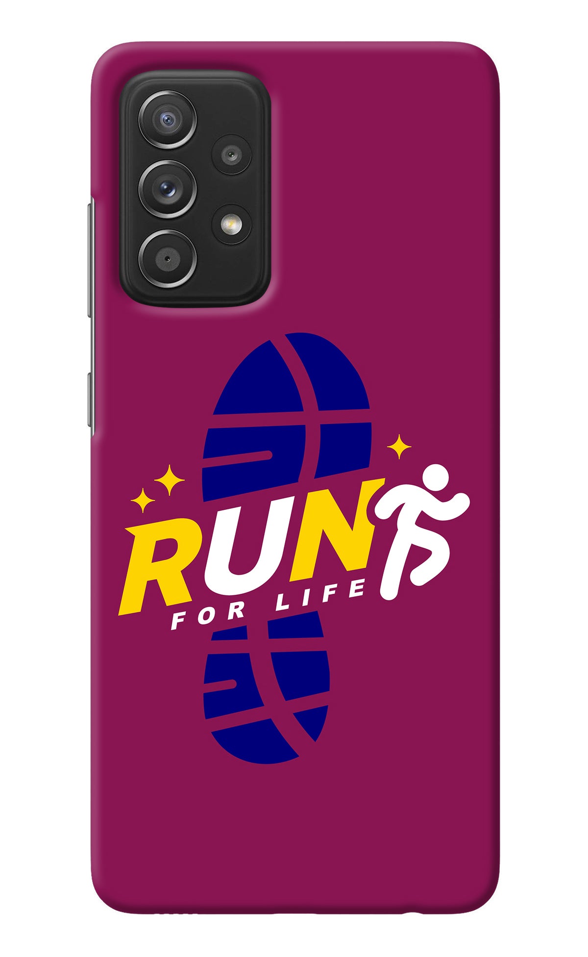 Run for Life Samsung A52/A52s 5G Back Cover