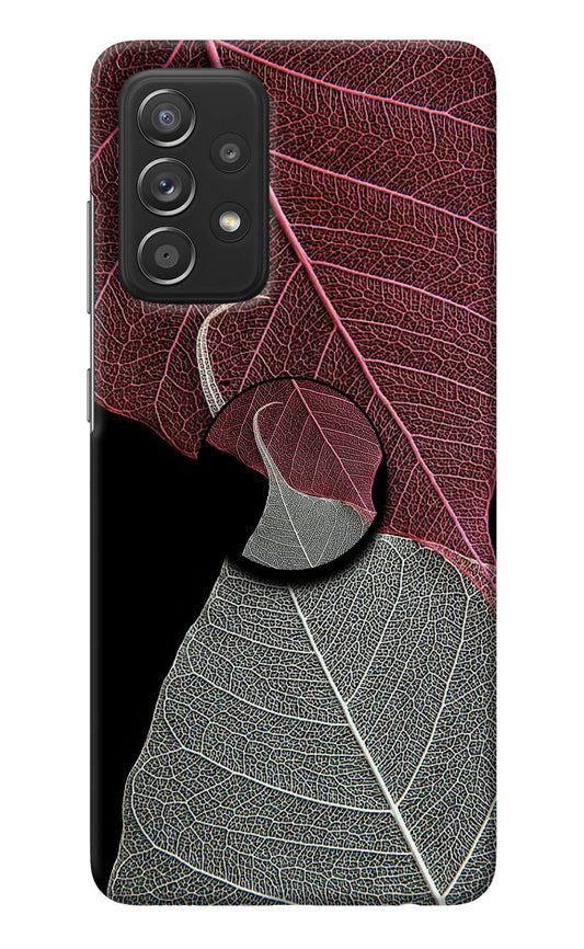 Leaf Pattern Samsung A52/A52s 5G Pop Case