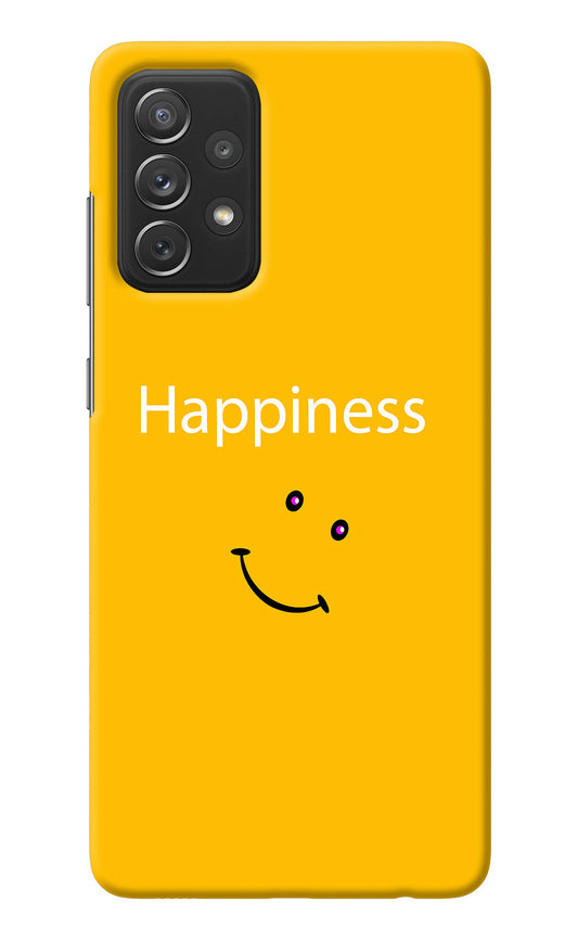 Happiness With Smiley Samsung A72 Back Cover