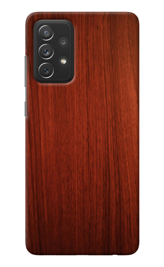 Wooden Plain Pattern Samsung A72 Back Cover