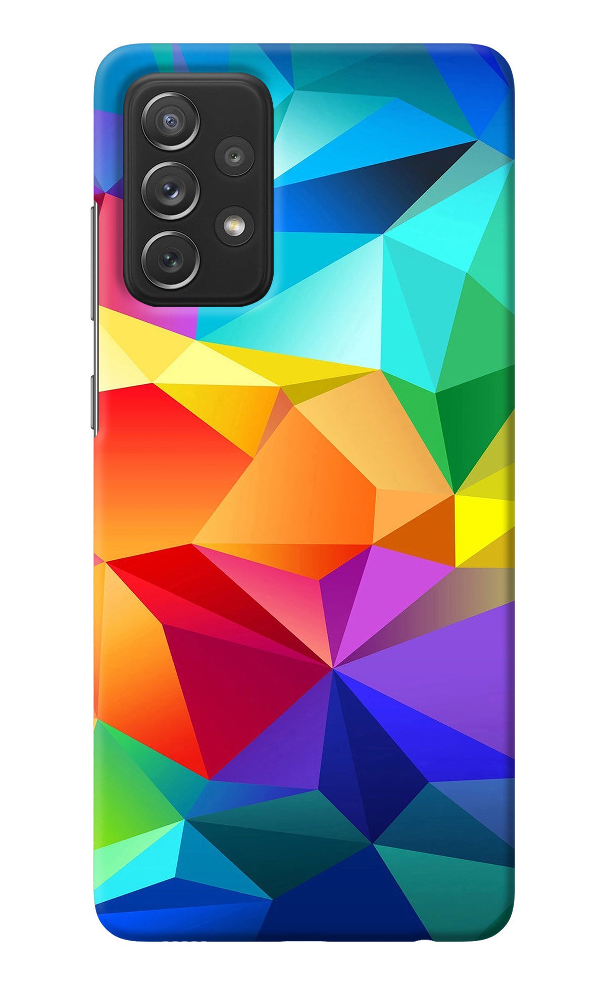 Abstract Pattern Samsung A72 Back Cover