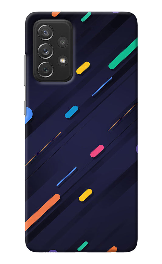 Abstract Design Samsung A72 Back Cover