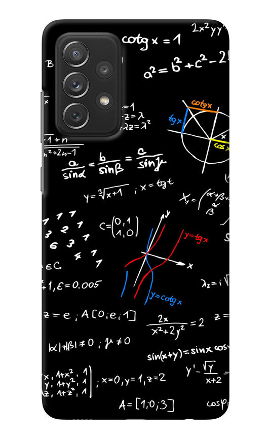 Mathematics Formula Samsung A72 Back Cover