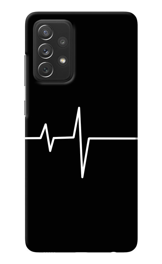 Heart Beats Samsung A72 Back Cover