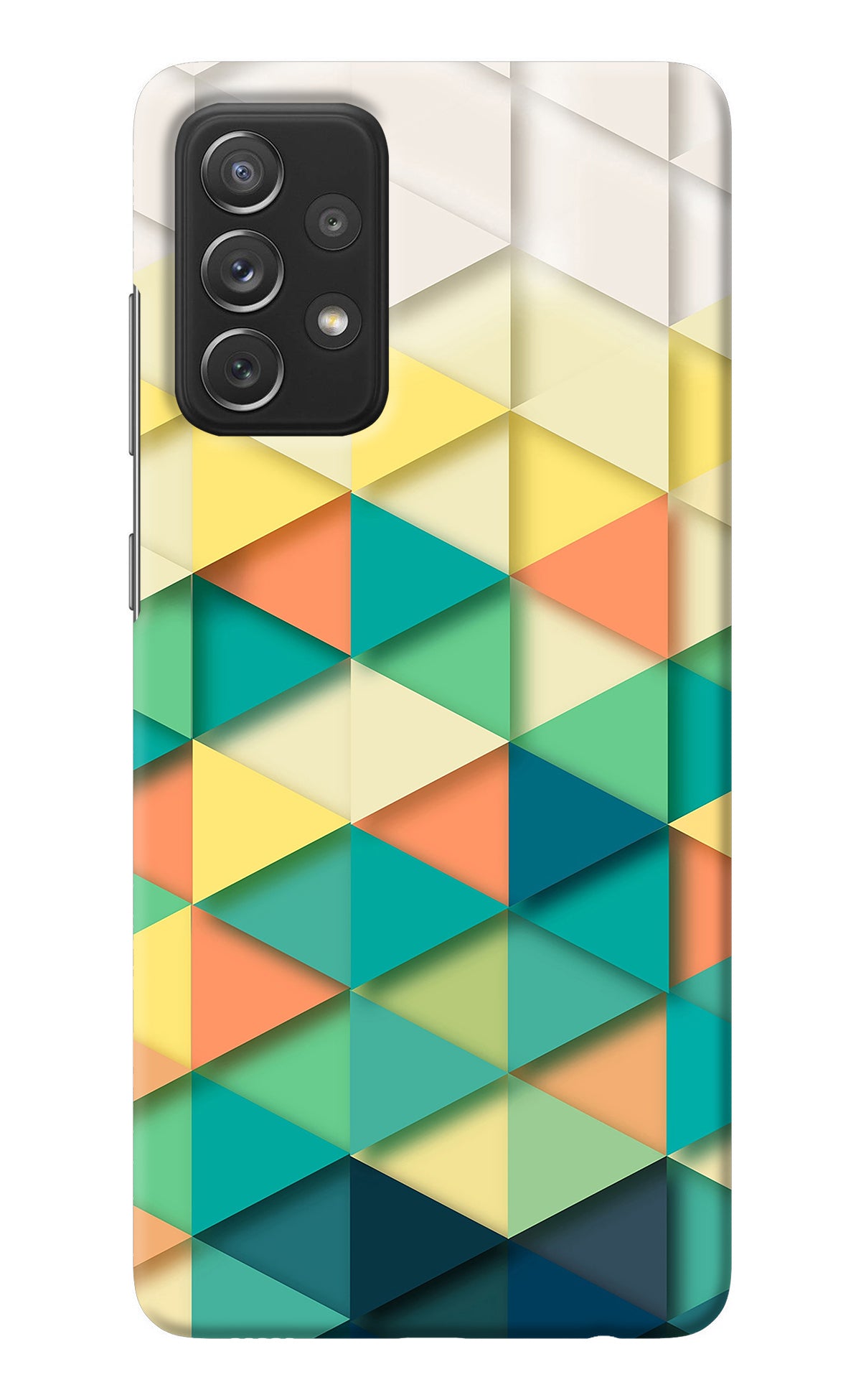 Abstract Samsung A72 Back Cover