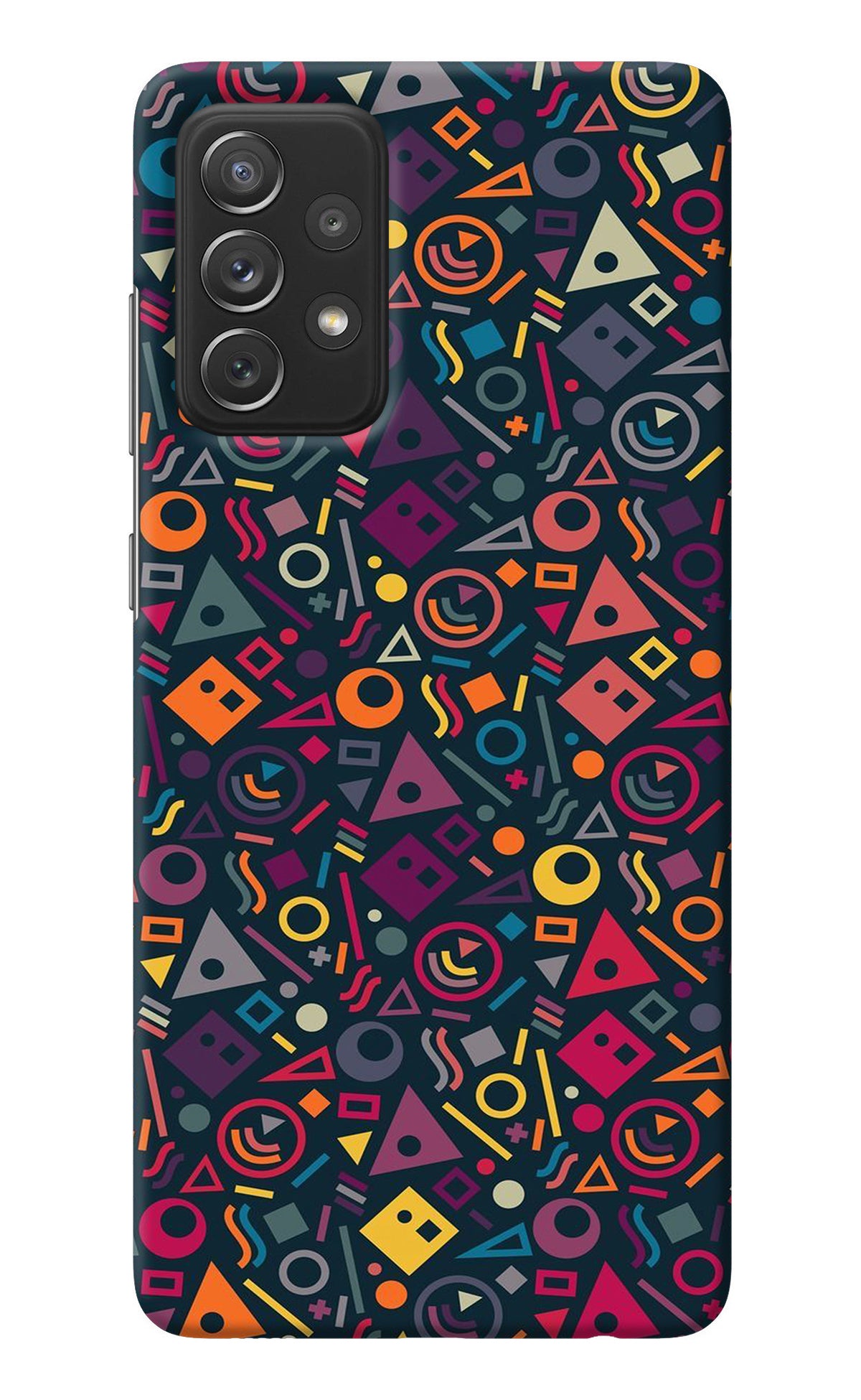 Geometric Abstract Samsung A72 Back Cover
