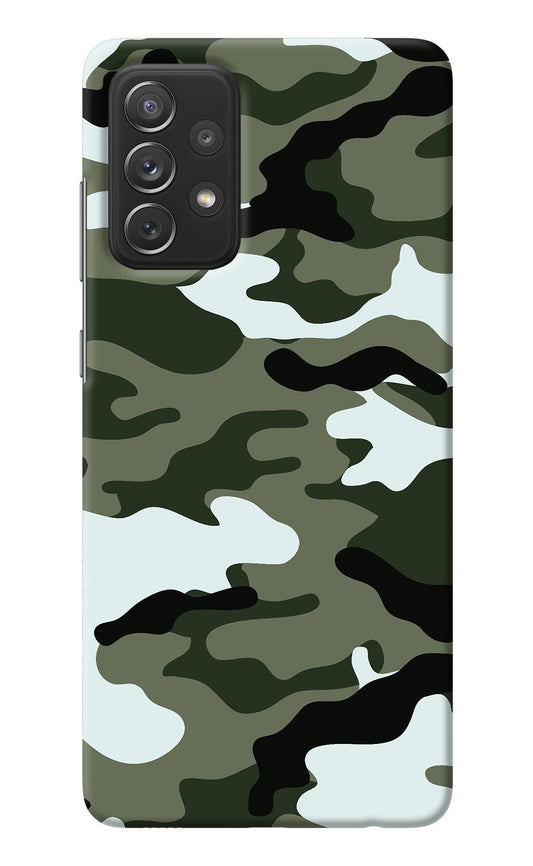 Camouflage Samsung A72 Back Cover