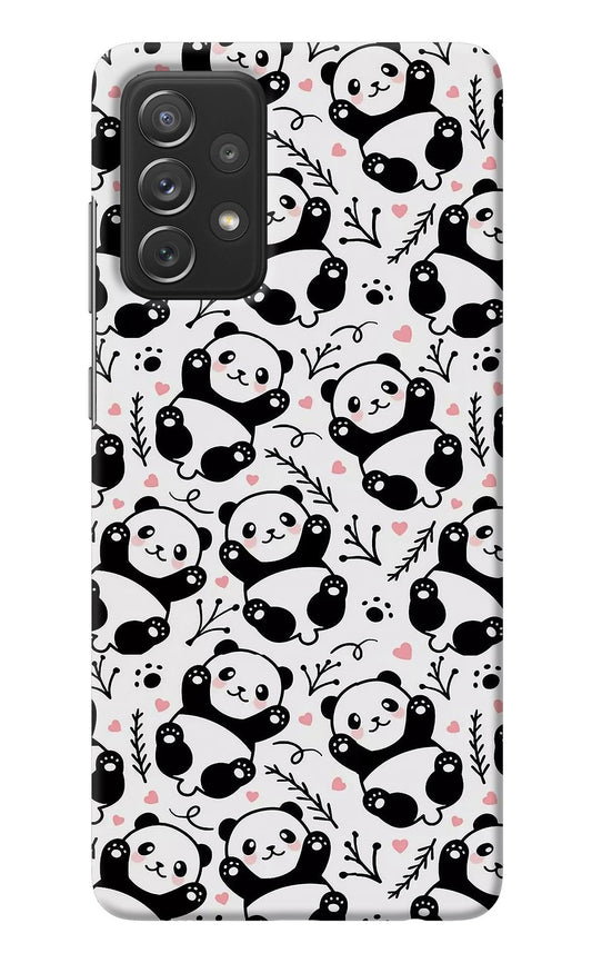 Cute Panda Samsung A72 Back Cover