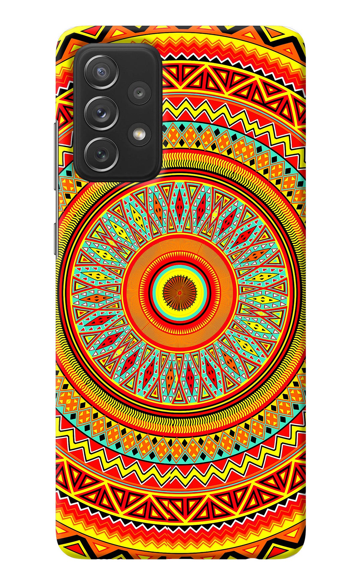 Mandala Pattern Samsung A72 Back Cover