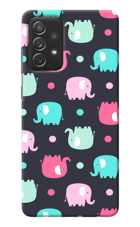 Elephants Samsung A72 Back Cover