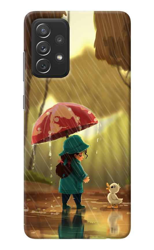 Rainy Day Samsung A72 Back Cover