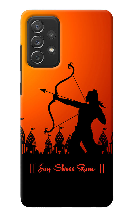 Lord Ram - 4 Samsung A72 Back Cover