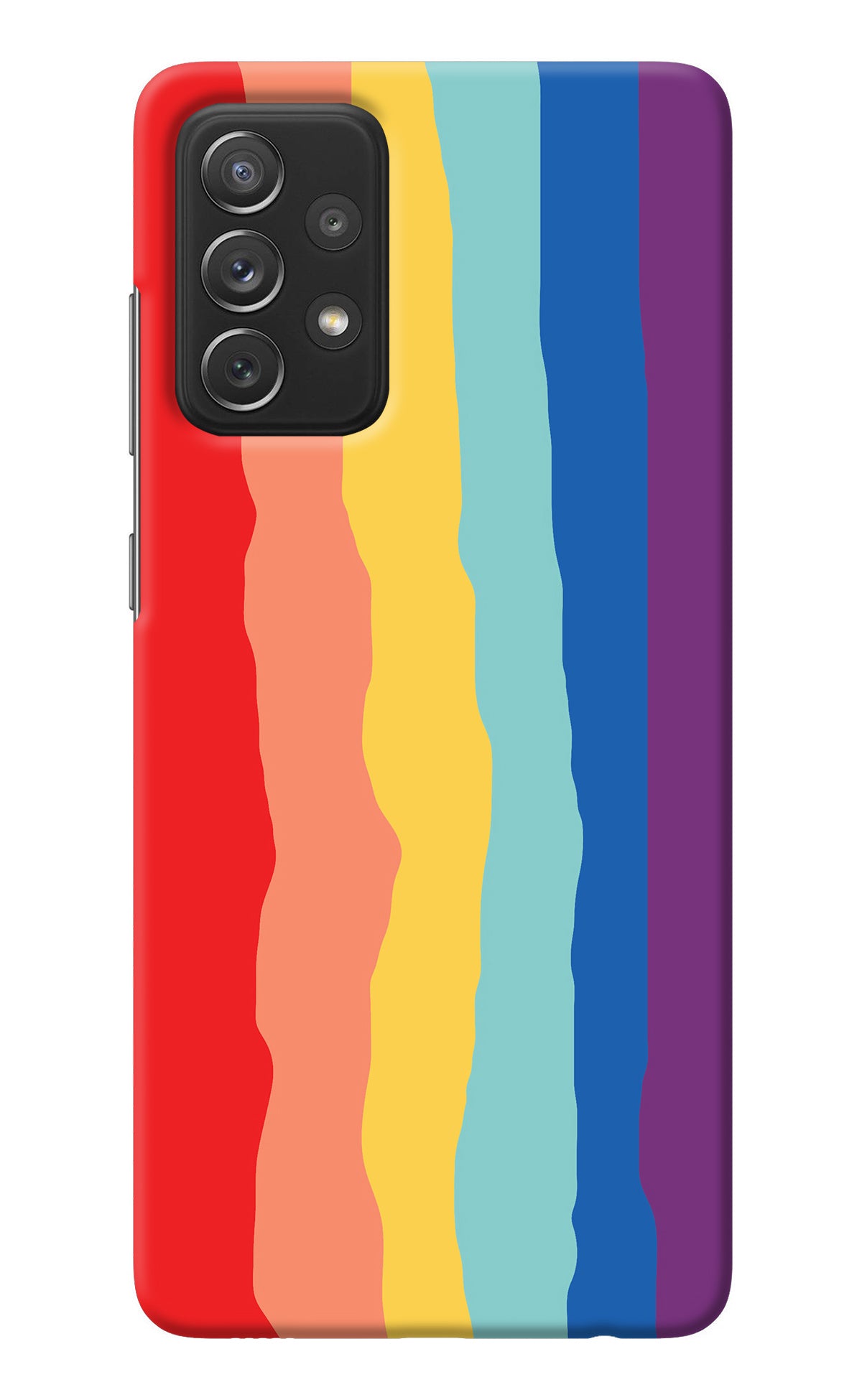 Rainbow Samsung A72 Back Cover