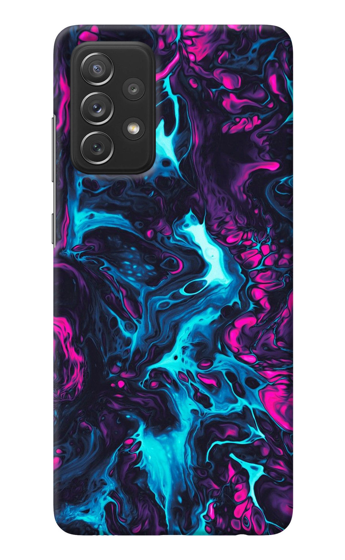 Abstract Samsung A72 Back Cover