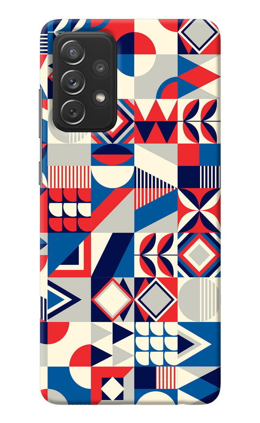 Colorful Pattern Samsung A72 Back Cover