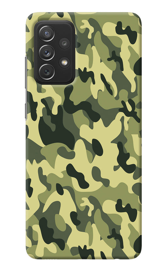 Camouflage Samsung A72 Back Cover