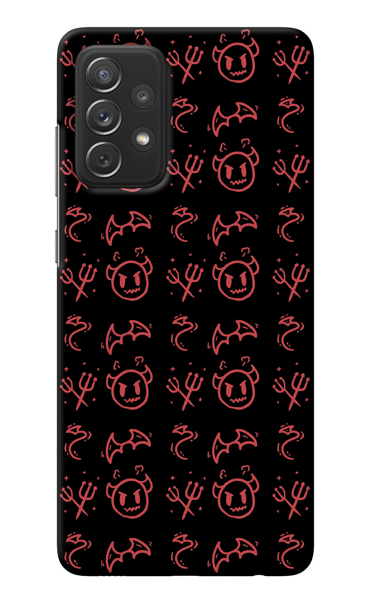 Devil Samsung A72 Back Cover