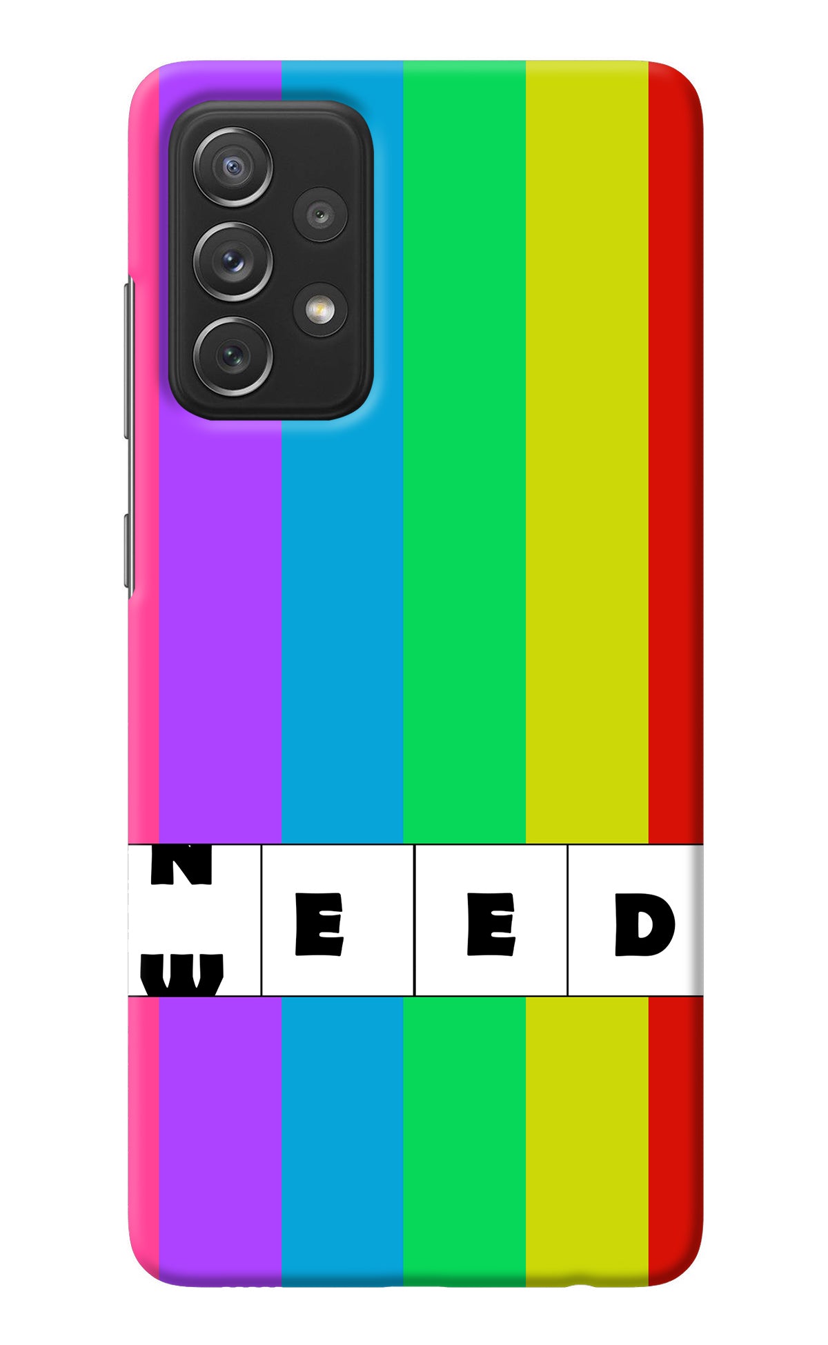 Need Weed Samsung A72 Back Cover