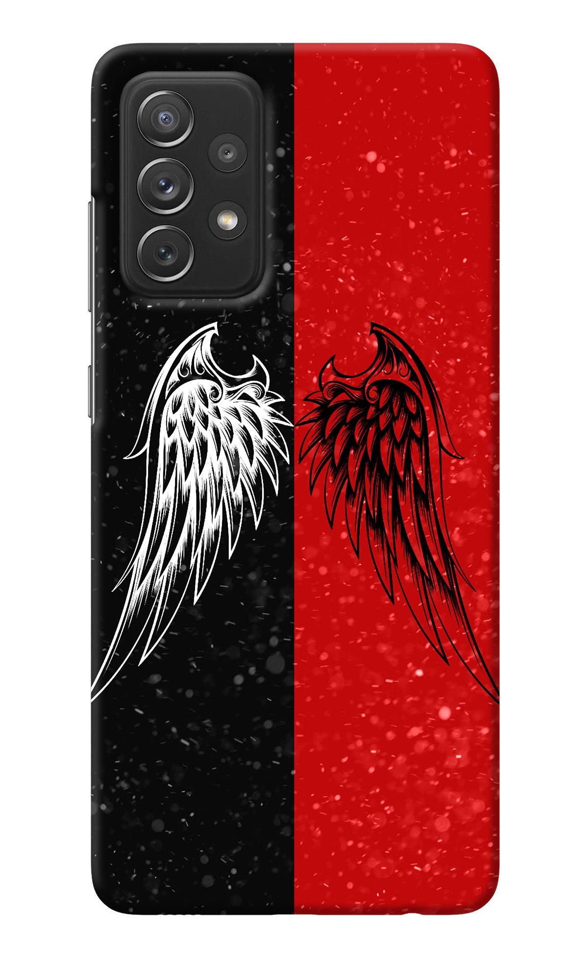 Wings Samsung A72 Back Cover