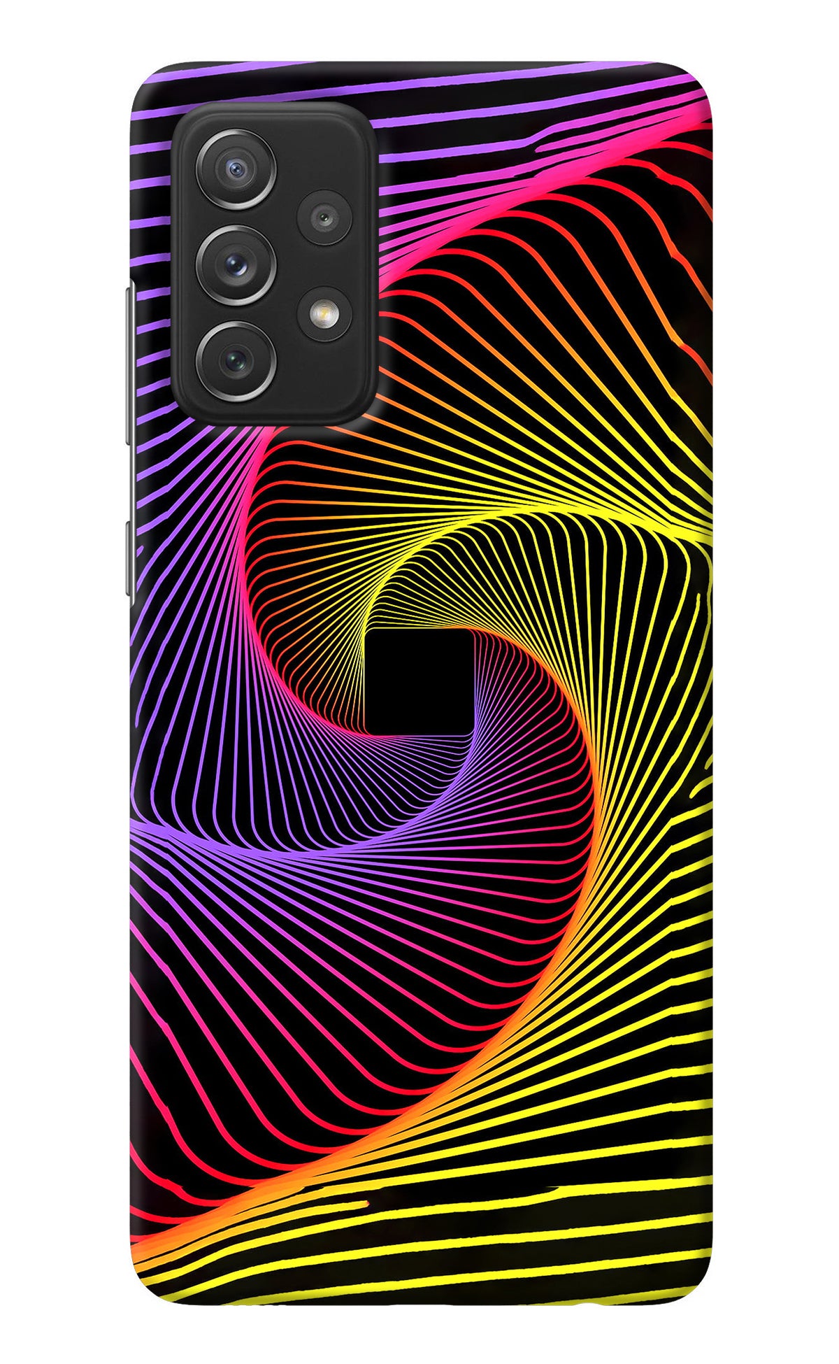 Colorful Strings Samsung A72 Back Cover