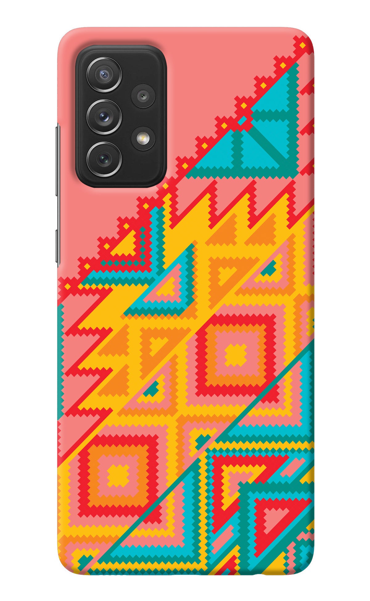 Aztec Tribal Samsung A72 Back Cover