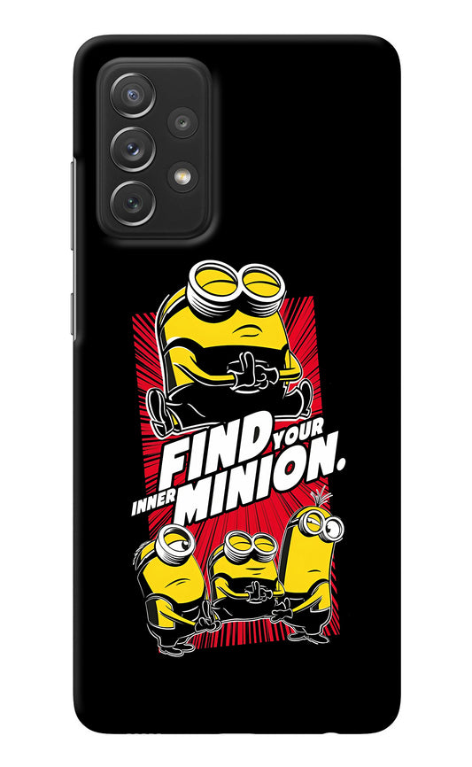 Find your inner Minion Samsung A72 Back Cover