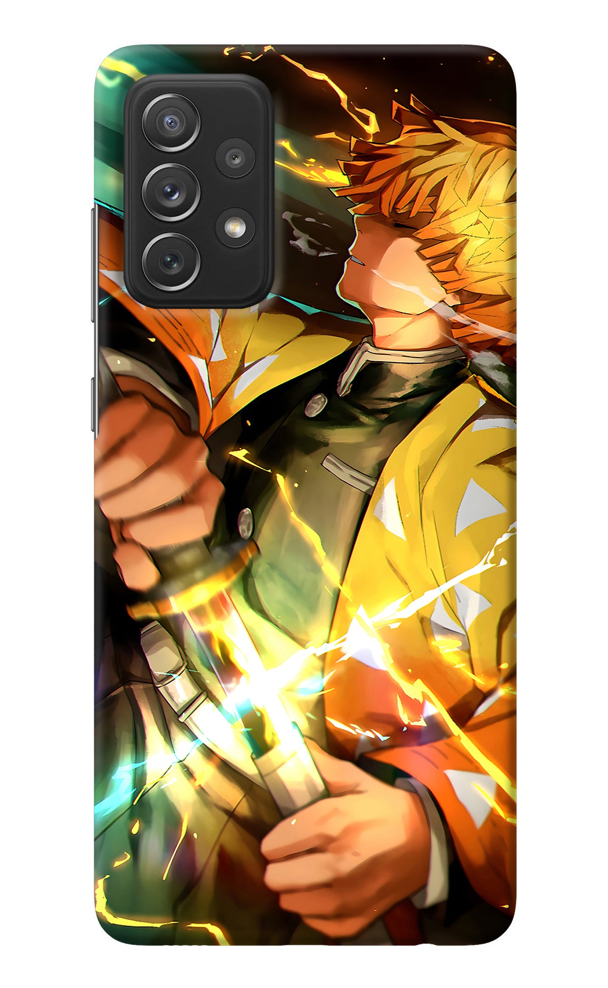 Demon Slayer Samsung A72 Back Cover