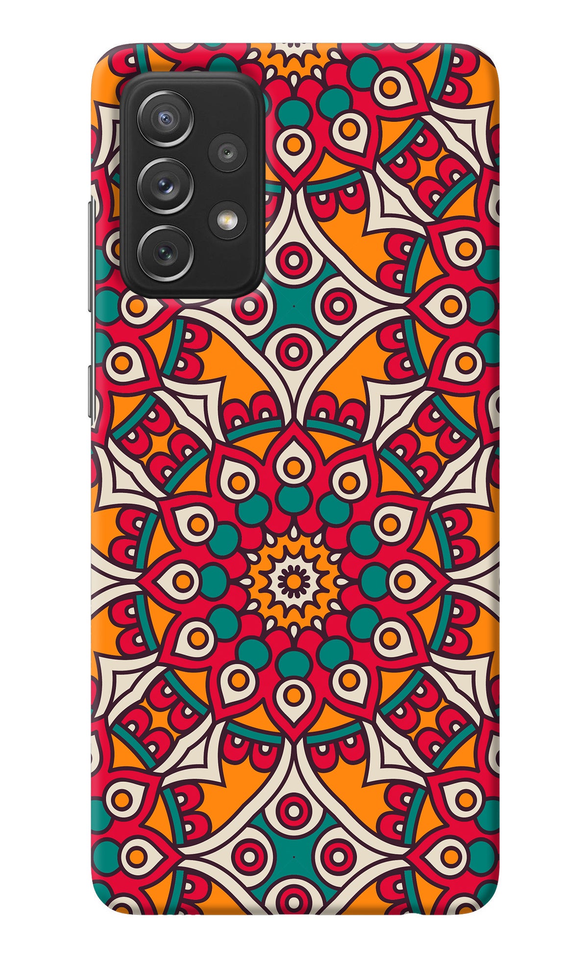 Mandala Art Samsung A72 Back Cover