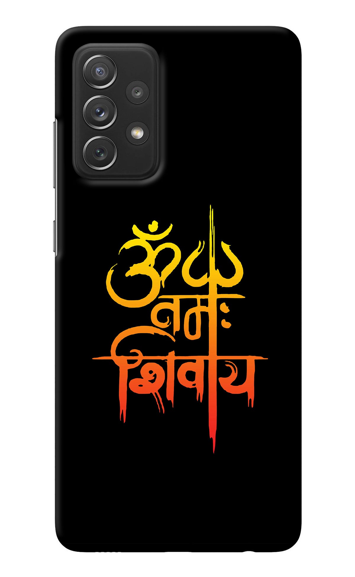 Om Namah Shivay Samsung A72 Back Cover