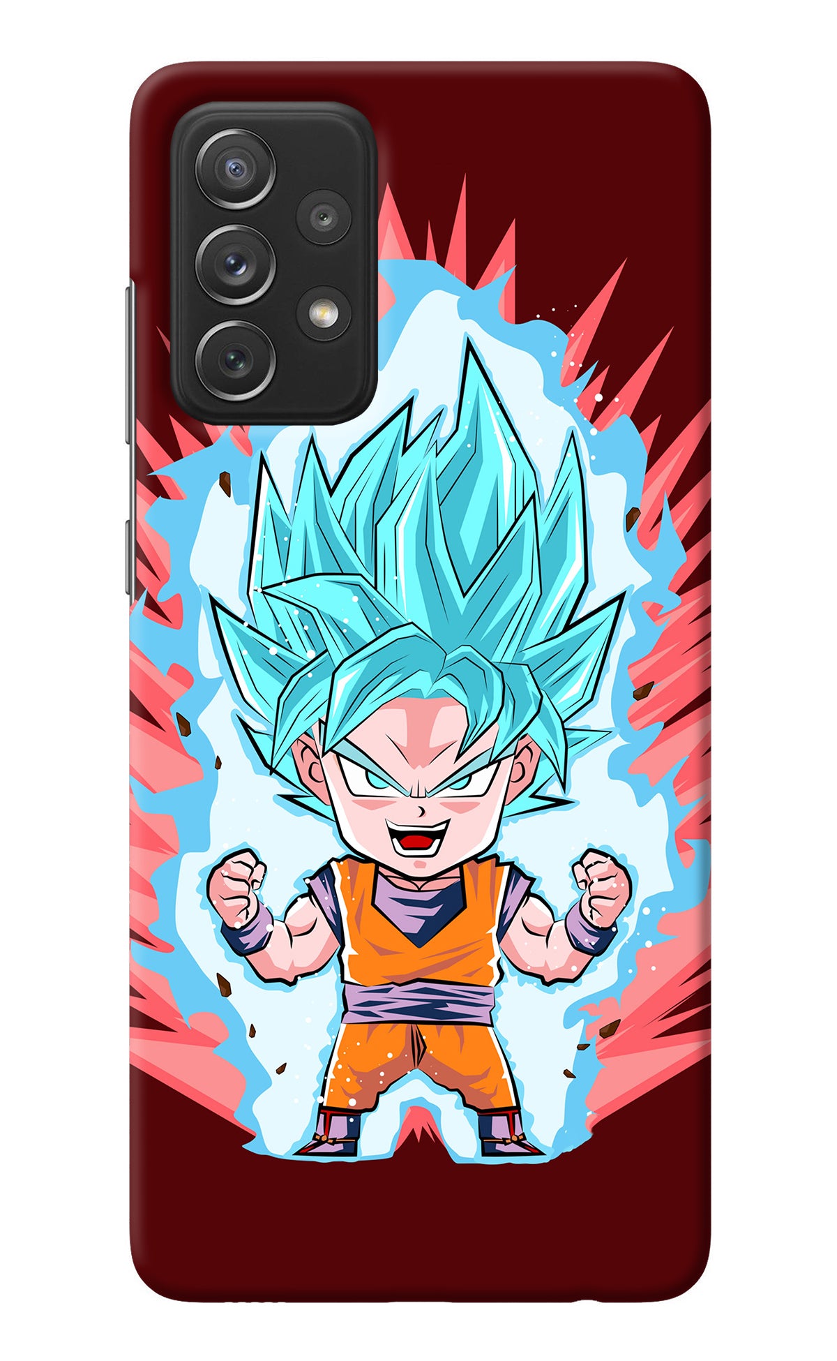Goku Little Samsung A72 Back Cover