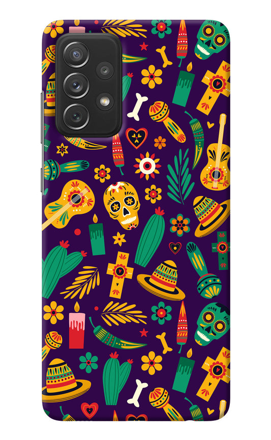 Mexican Artwork Samsung A72 Back Cover
