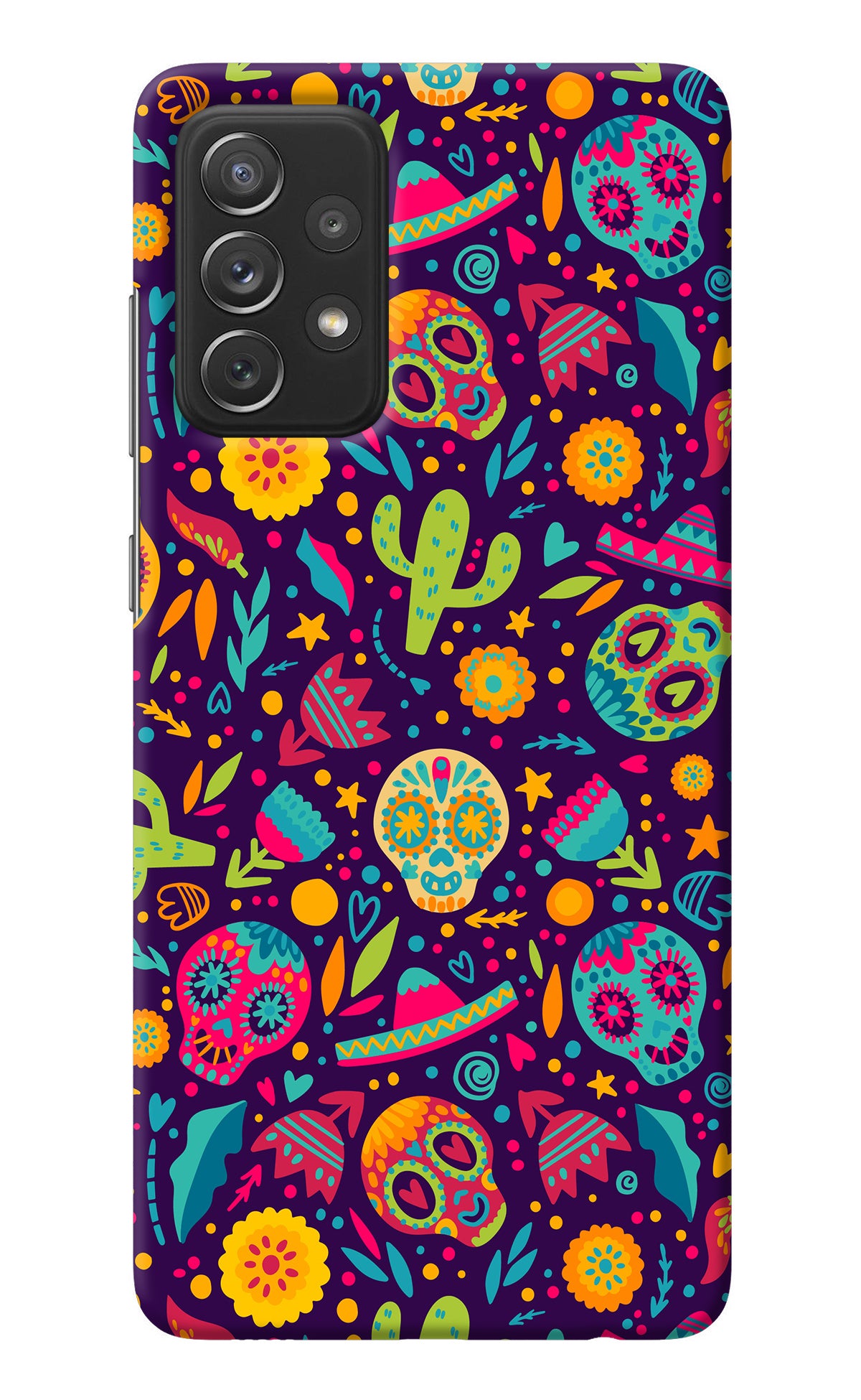 Mexican Design Samsung A72 Back Cover