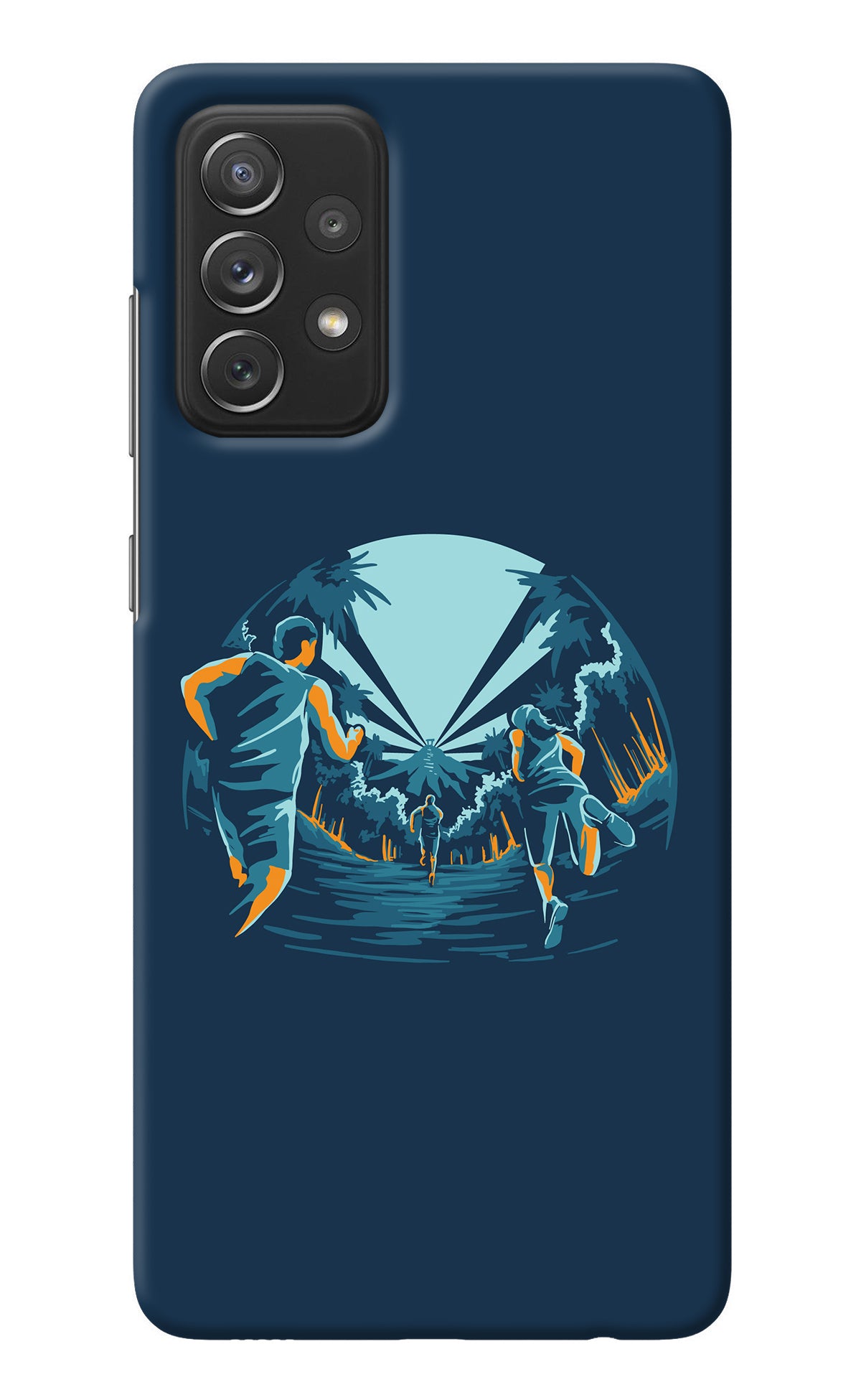 Team Run Samsung A72 Back Cover