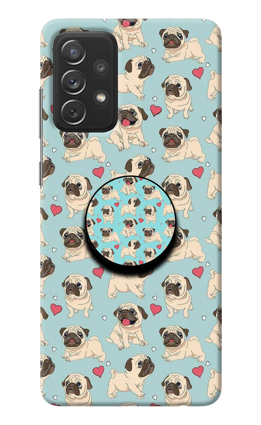 Pug Dog Samsung A72 Pop Case