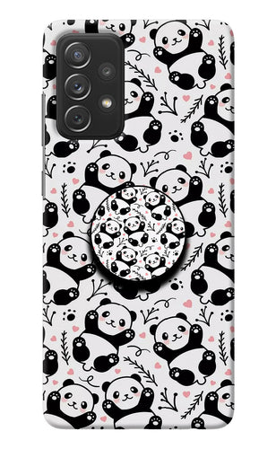 Cute Panda Samsung A72 Pop Case