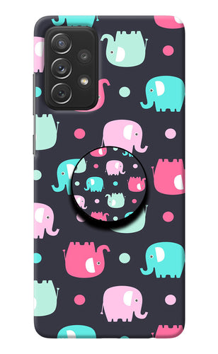 Baby Elephants Samsung A72 Pop Case