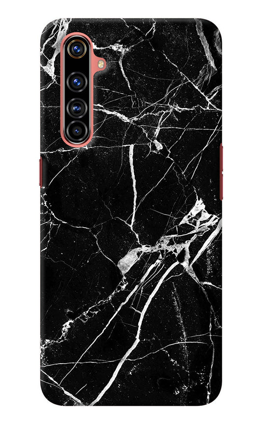 Black Marble Pattern Realme X50 Pro Back Cover