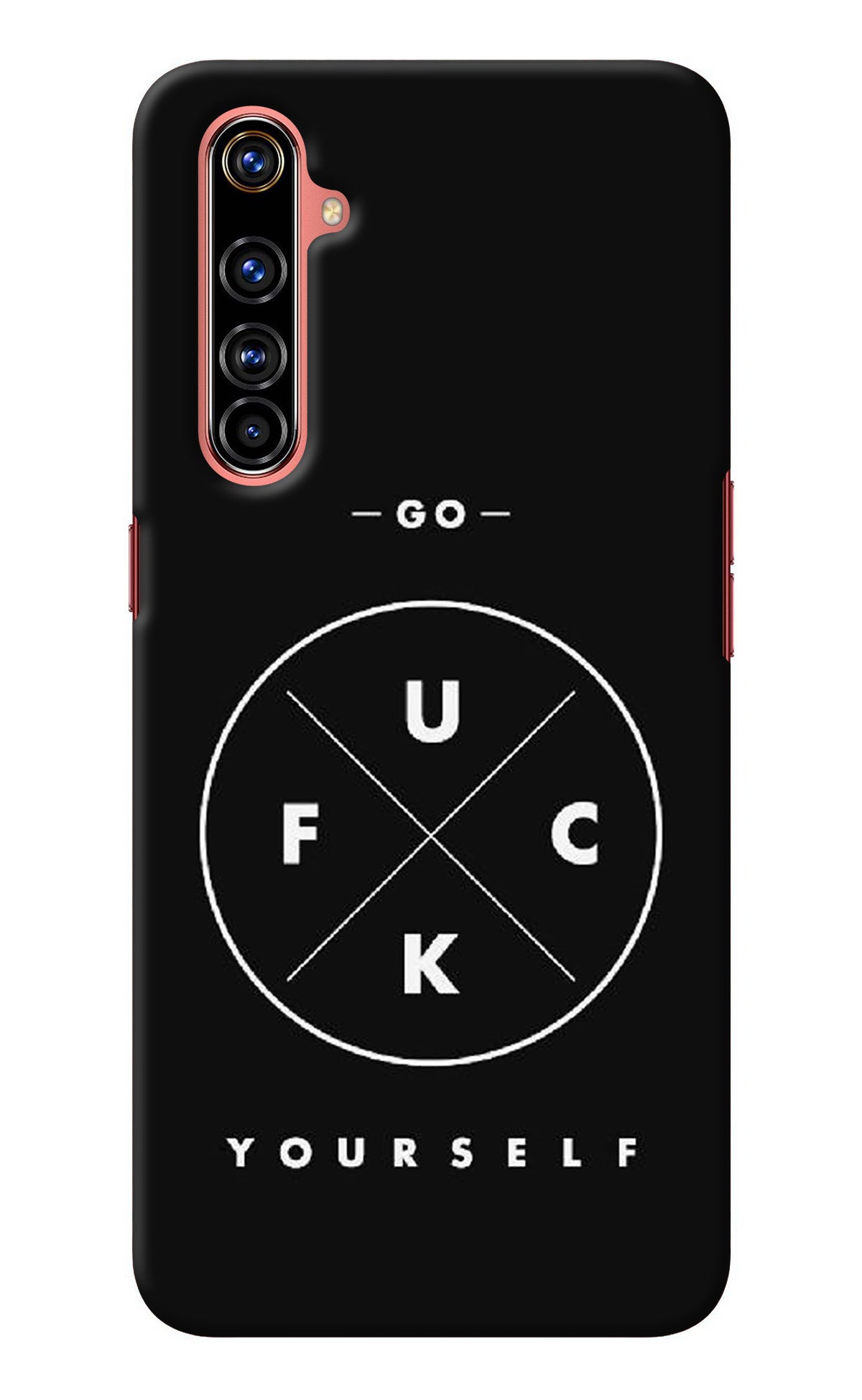 Go Fuck Yourself Realme X50 Pro Back Cover