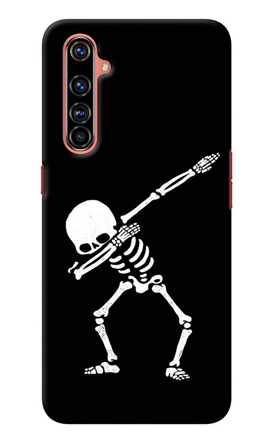 Dabbing Skeleton Art Realme X50 Pro Back Cover