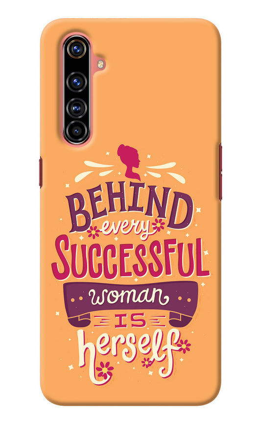 Behind Every Successful Woman There Is Herself Realme X50 Pro Back Cover