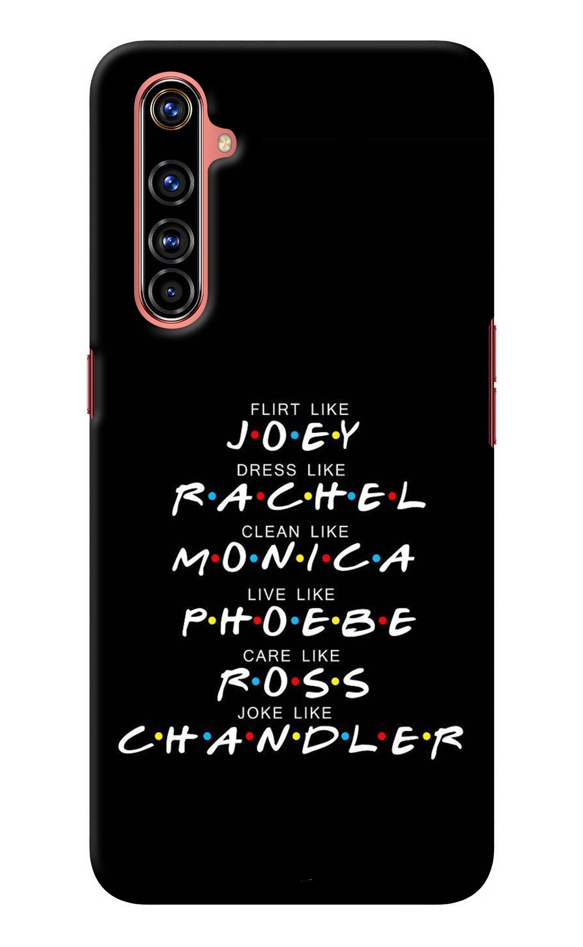 FRIENDS Character Realme X50 Pro Back Cover