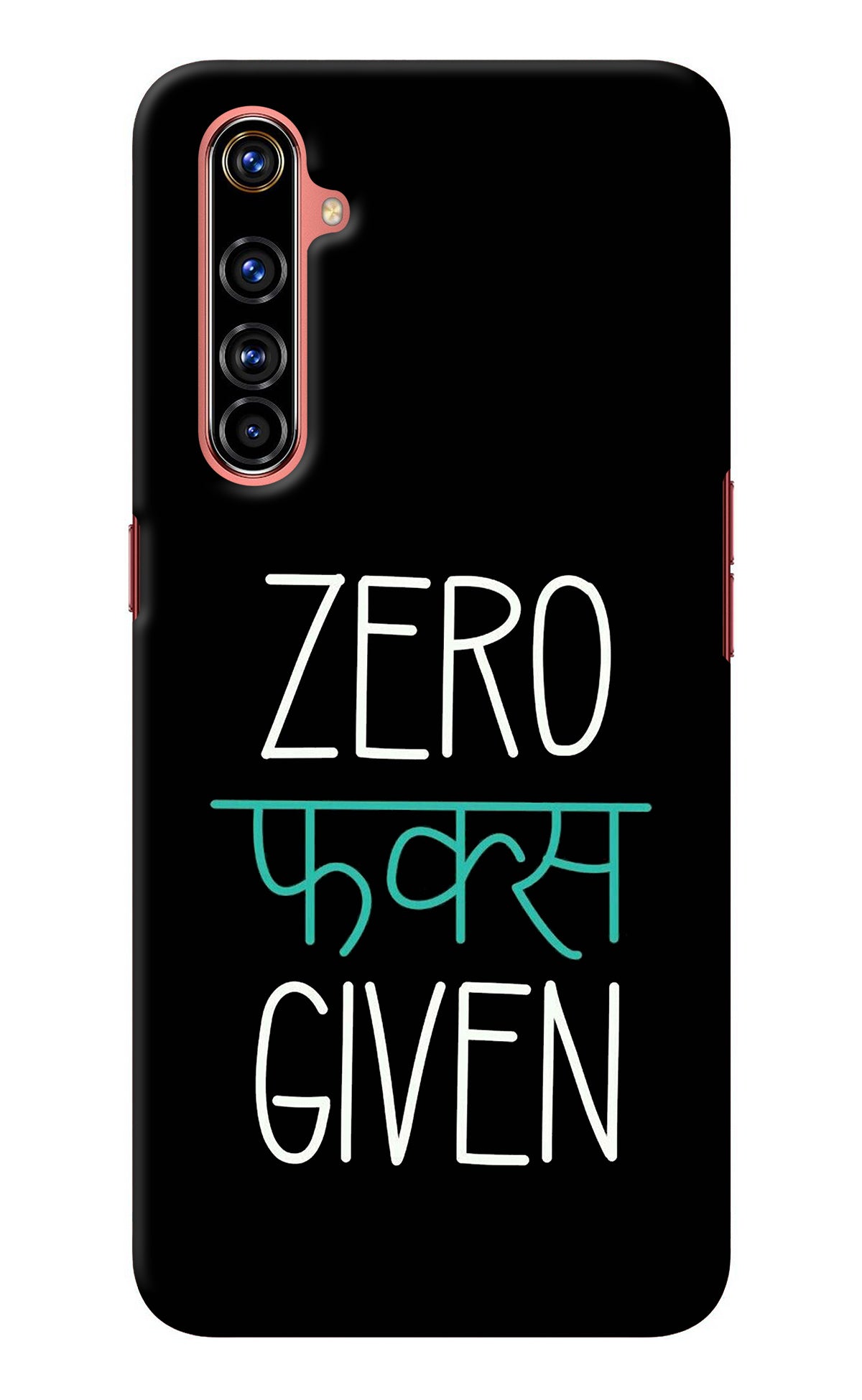 Zero Fucks Given Realme X50 Pro Back Cover