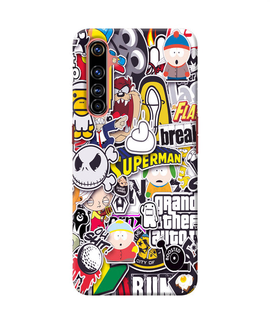 Sticker Bomb Realme X50 Pro Back Cover