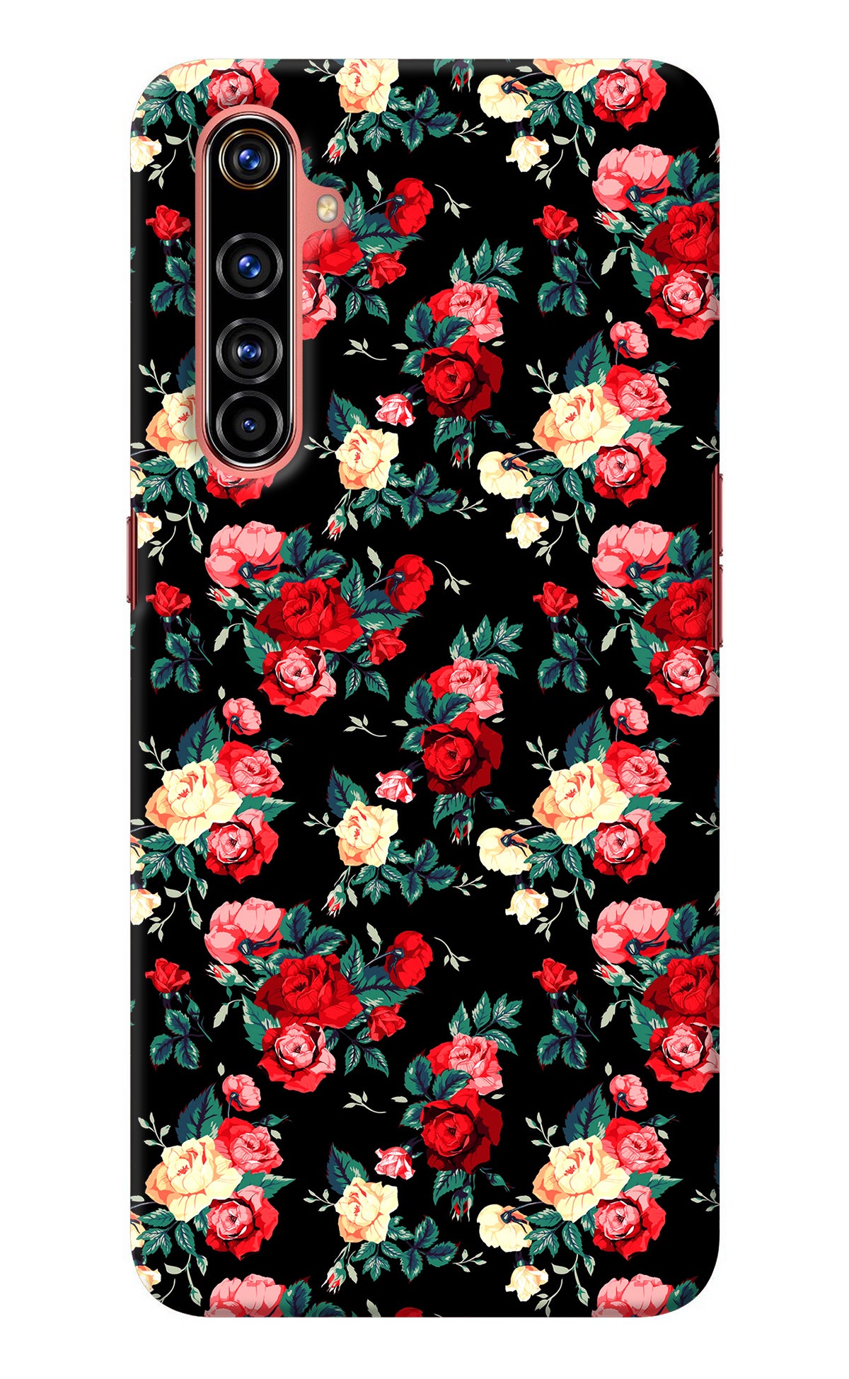 Rose Pattern Realme X50 Pro Back Cover