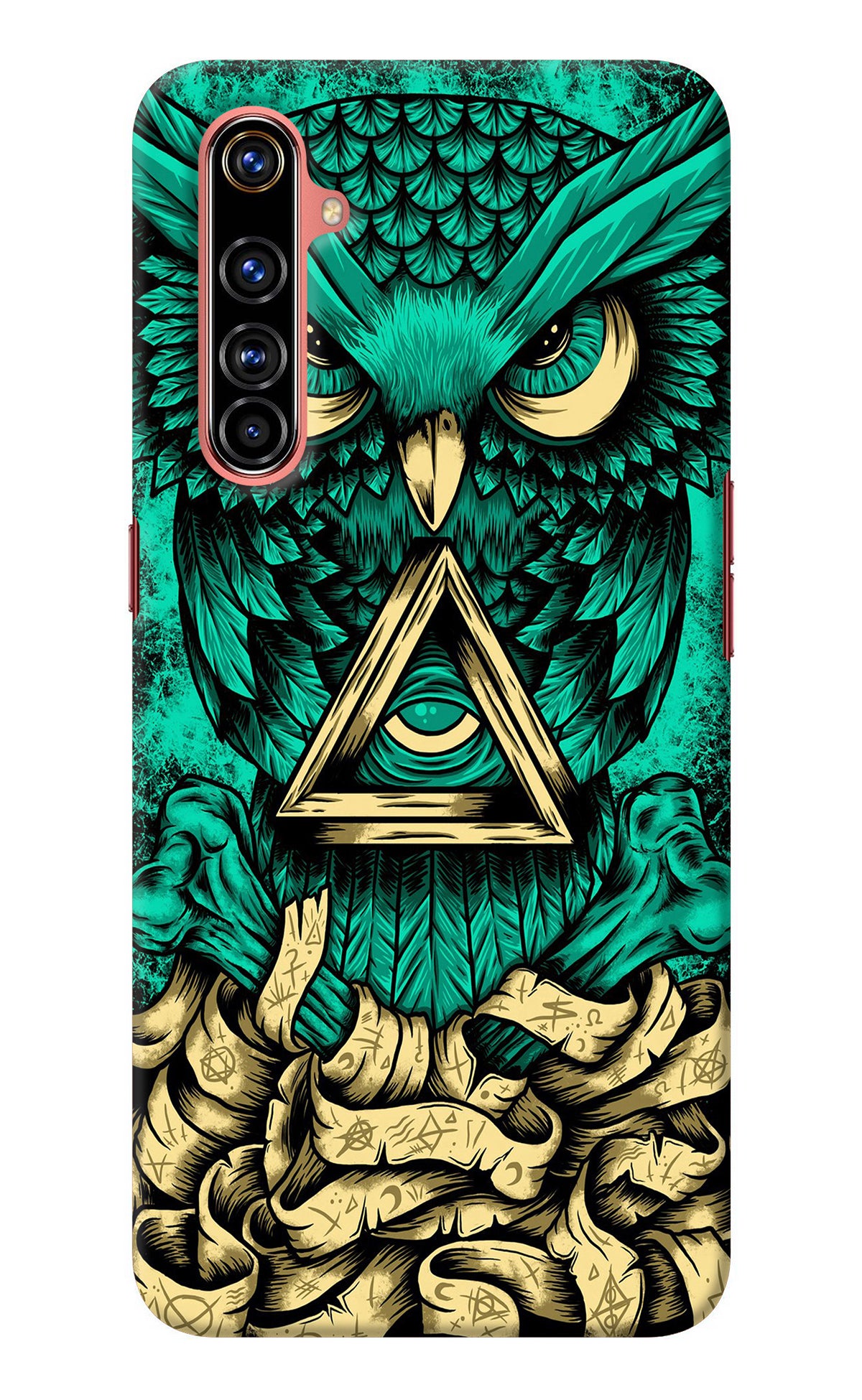 Green Owl Realme X50 Pro Back Cover