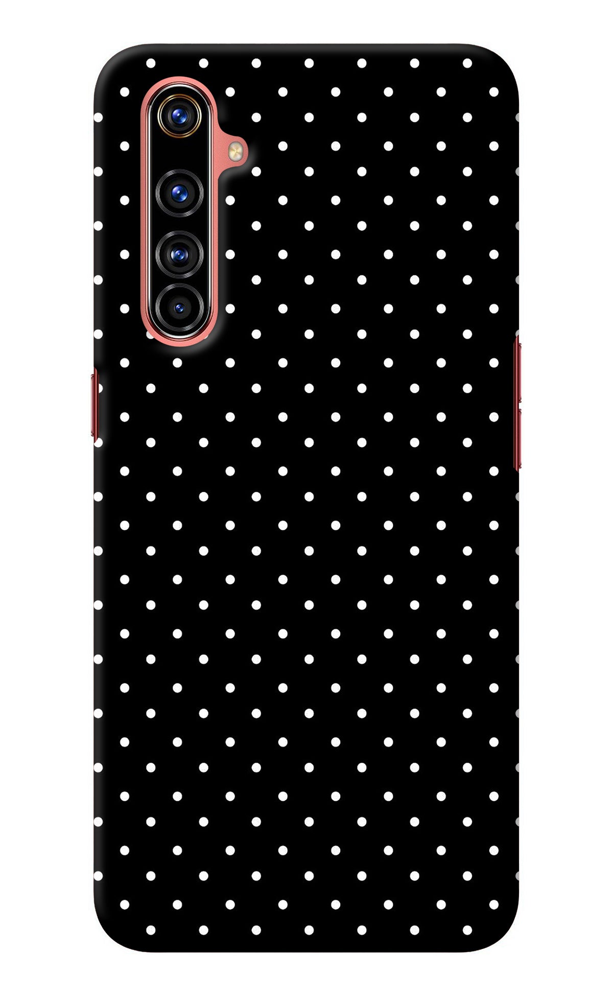 White Dots Realme X50 Pro Back Cover