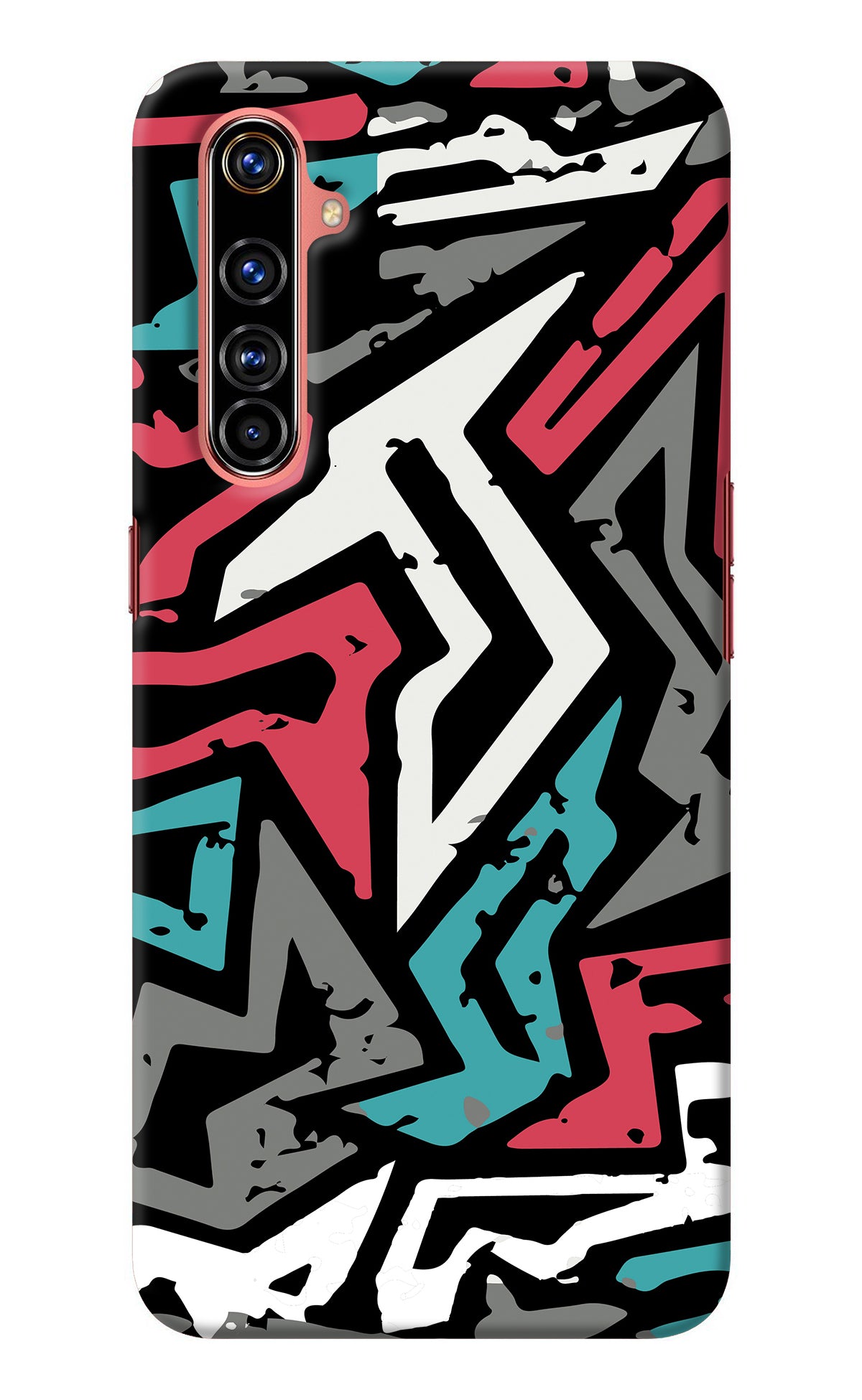 Geometric Graffiti Realme X50 Pro Back Cover