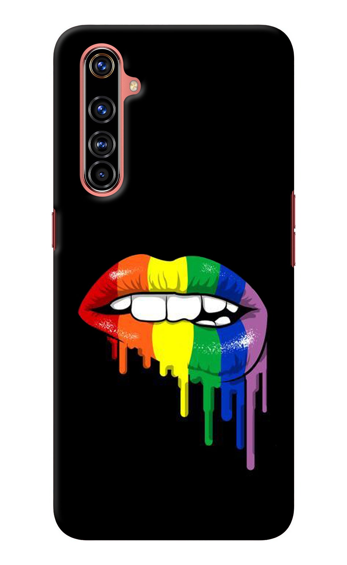 Lips Biting Realme X50 Pro Back Cover