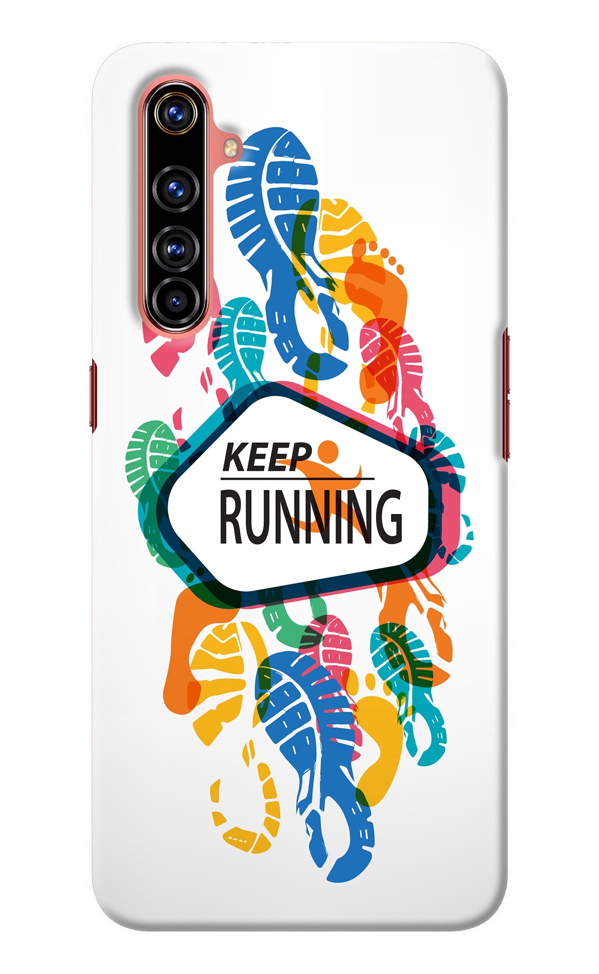 Keep Running Realme X50 Pro Back Cover