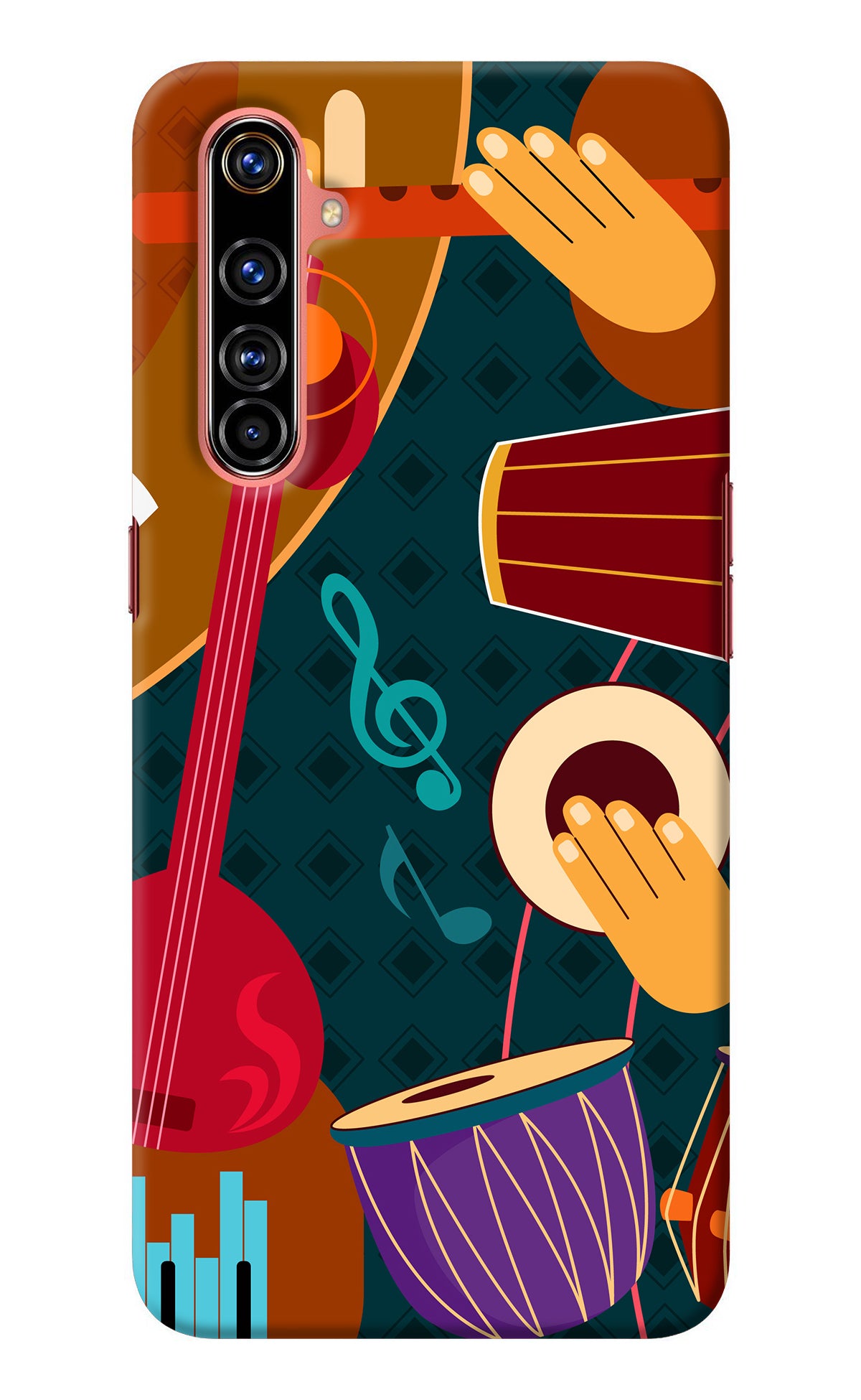 Music Instrument Realme X50 Pro Back Cover